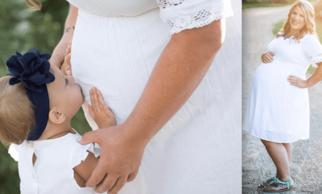 Тя прошепнала на мъжа си че е бременна