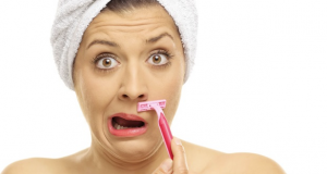как се махат женските мустачки най- лесно