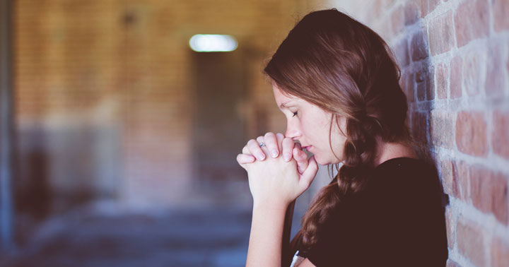 когато се молите на Бог