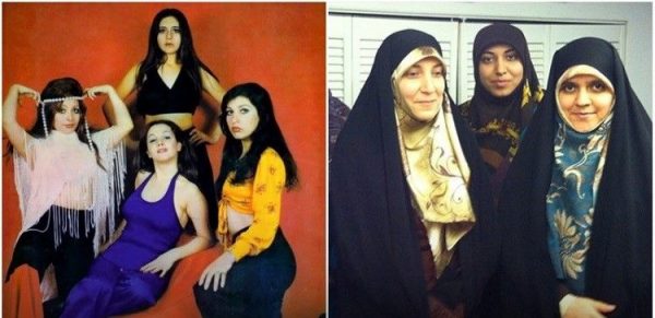 Ето как изглеждаха иранските жени преди