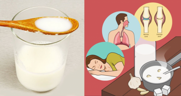 Чесън с топло мляко – комбинация която лекува всички болести
