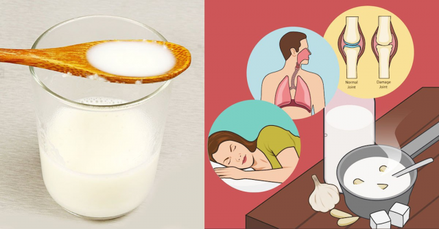 Чесън с топло мляко – комбинация която лекува всички болести