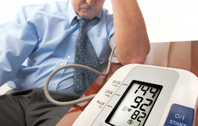 повишената долна граница на кръвното