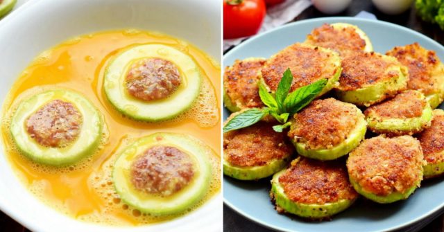 Кюфтенца в тиквички. Бърза вкусна и засищаща рецепта