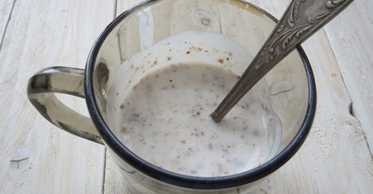 Закуска с кисело мляко за бързо стопяване на мазнините по корема и премахване на паласките