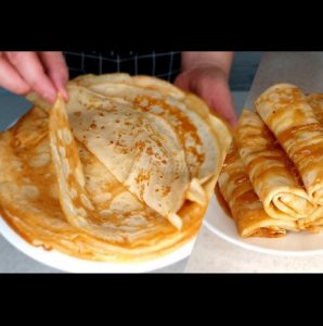 За идеалните палачинки ти трябват само 3 чаши – не се късат не залепват в тигана и са тънки като вестник