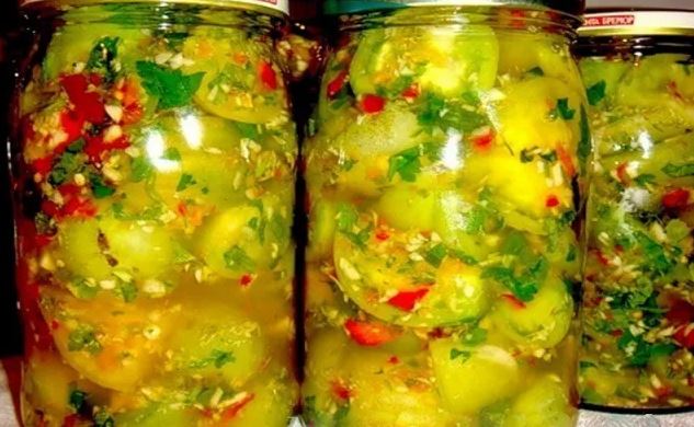 Мариновани зелени домати. Толкова са вкусни и лесни за приготвяне