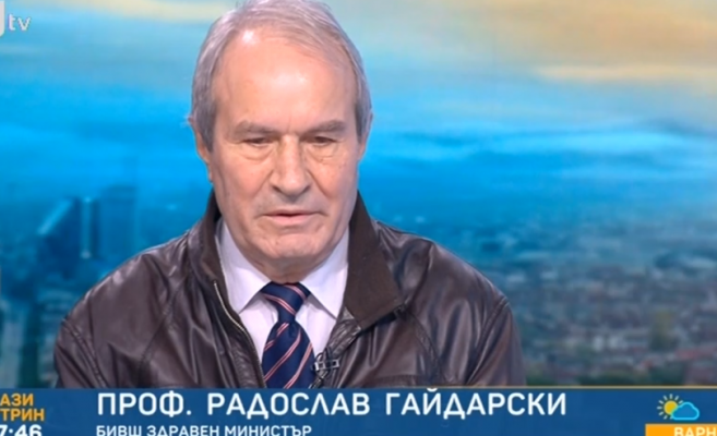 Гайдарски: На ден могат да се вземат 7200 проби за вируса откъде ги изкараха 11 200 има нещо нередно
