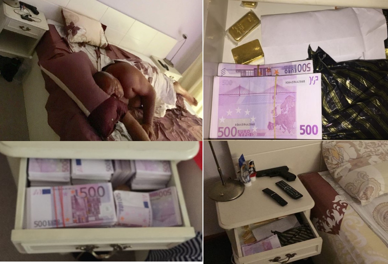 Ген. Атанасов: Златните кюлчета заснети в дома на Борисов са с неговия портрет