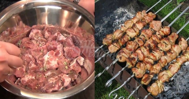 Един стар кръчмар ми даде тази рецепта за мариноване на шишчета