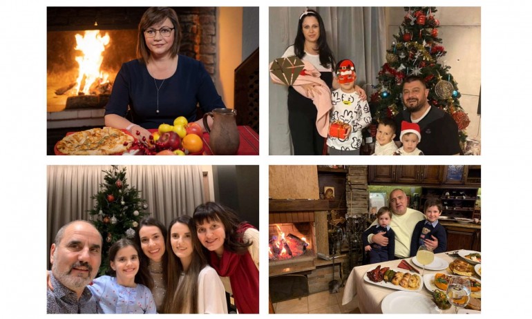 Коледата на политиците в снимки