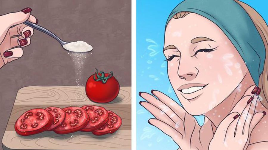 Топваш 1 домат в захар и масажираш лицето с него – за кожа бяла като сняг и гладка като коприна:
