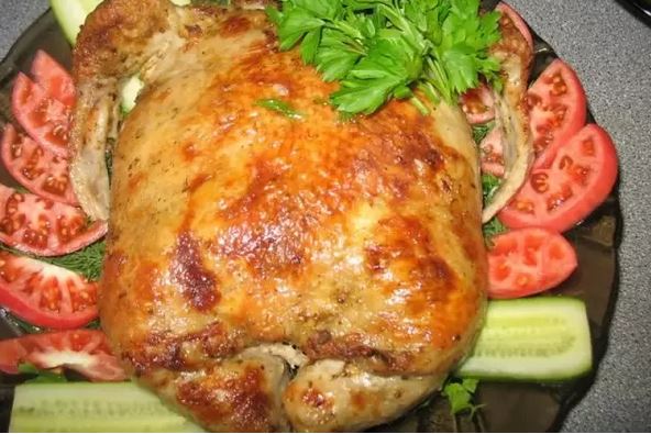 От дълго време търся тази рецепта за печено пиле. От както я направих за първи път всички ми искат рецептата!