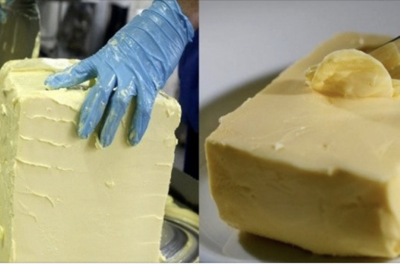 Масло не купувам – вътре има Бог знае какво! От години си правя домашно – от 1 литър стават 700 гр. чисто масло