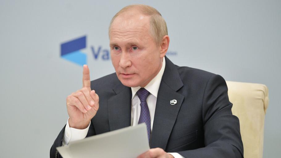 Путин: Русия няма да отстъпи! Всеки който прекрачи червената ни линия ще бъде изпепелен!